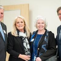 Dan and Pamella DeVos and Tom and Marcia Haas